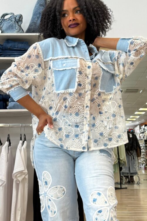 Camicia di pizzo